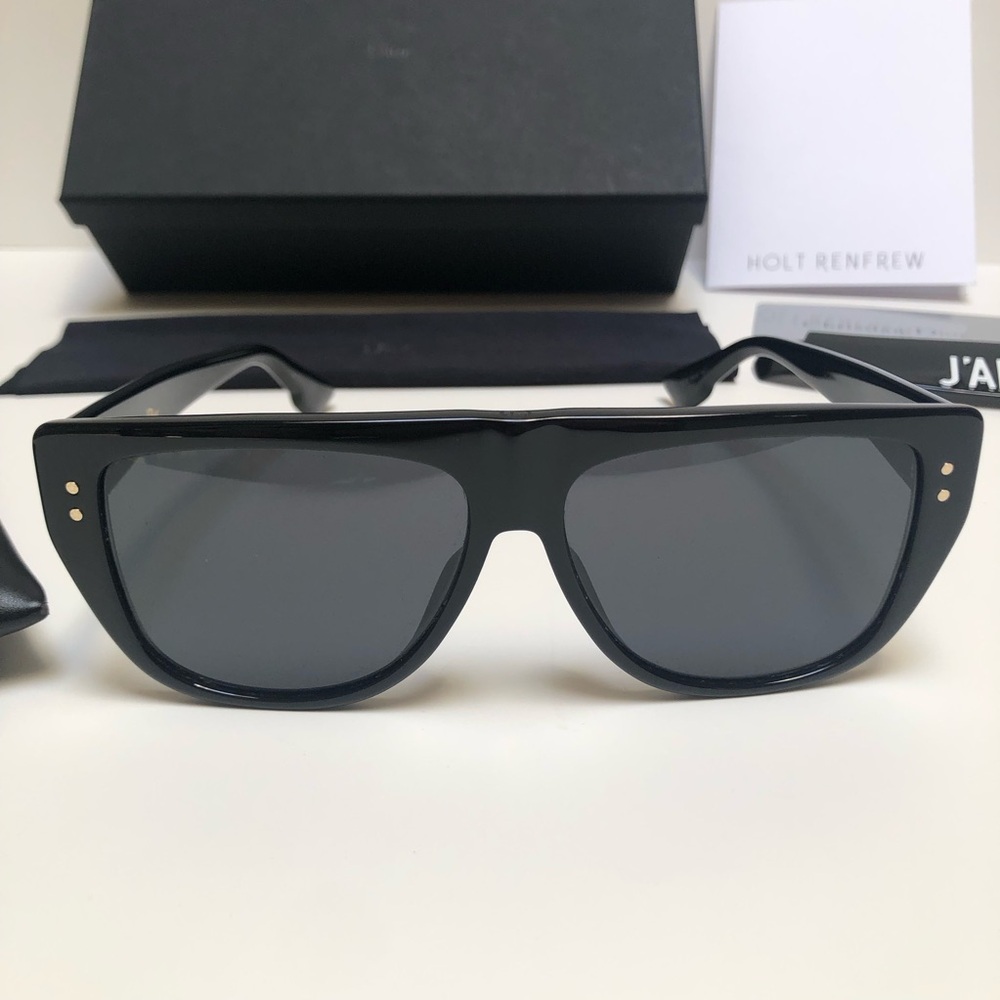 Christian Dior J’Adior Visor Black Authentic Sunglasses EUC